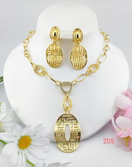 Combine (Ear Ringing , Necklace)