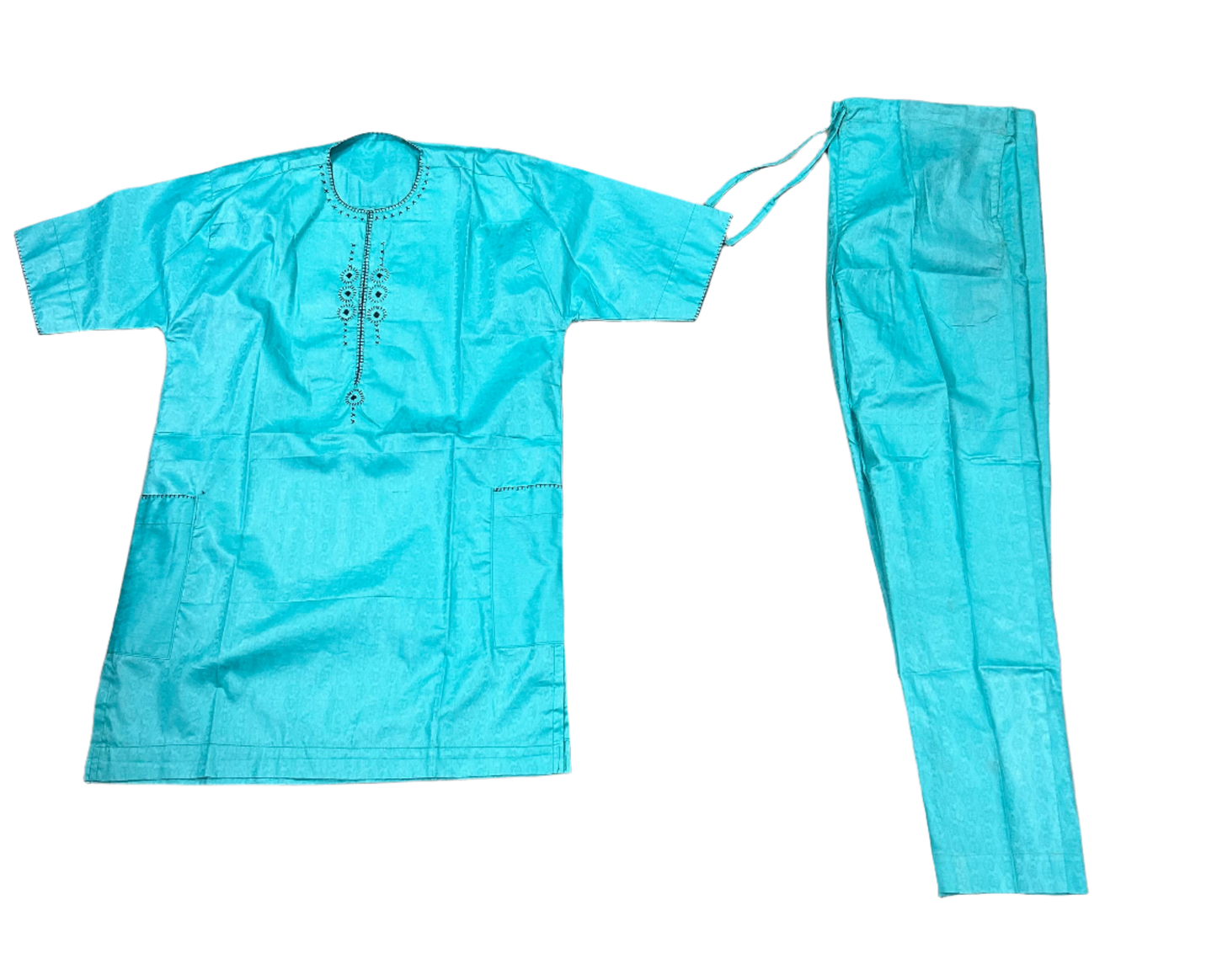 African man clothes ( guinea material) up& down