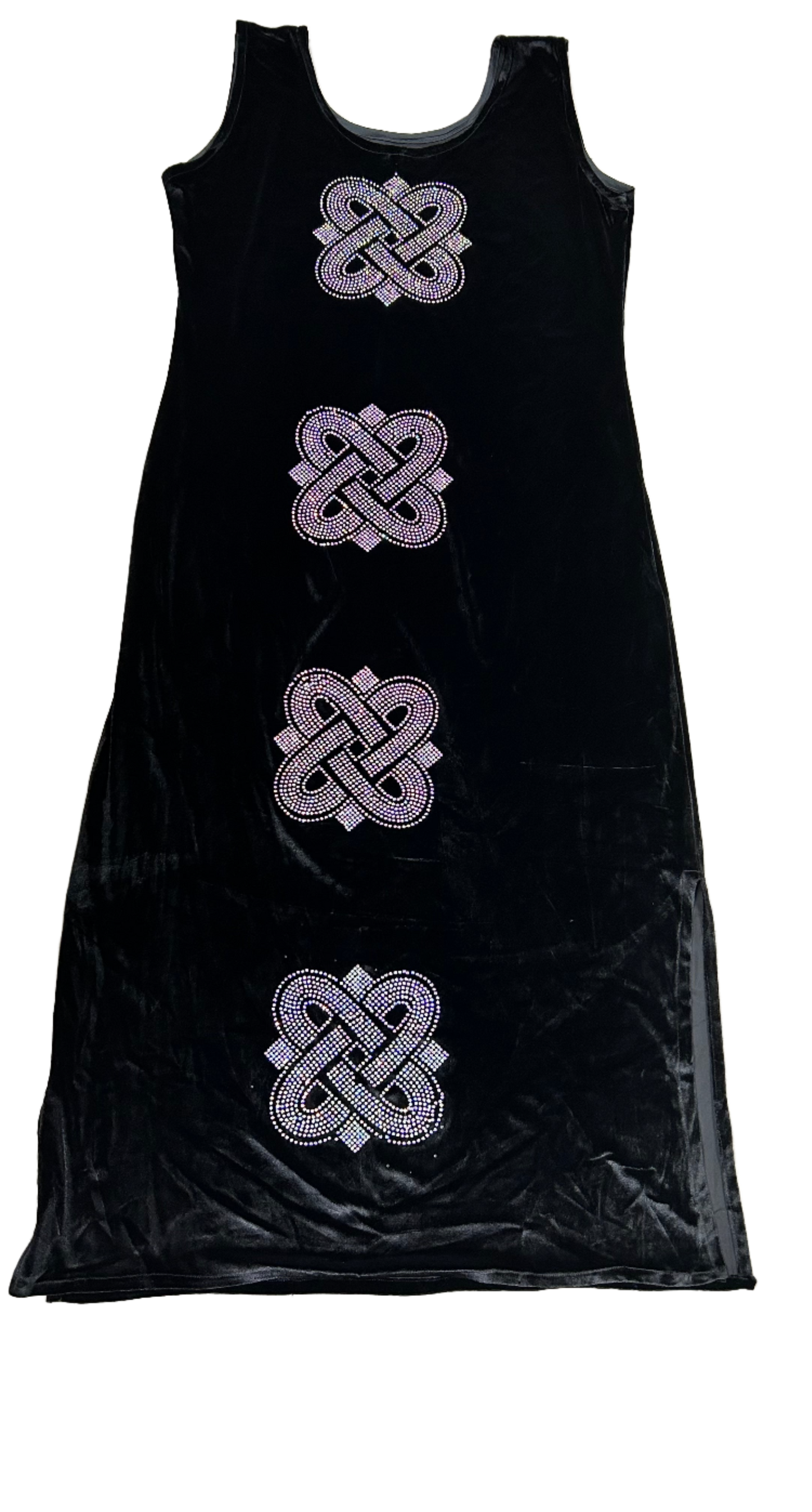 all black crystal twist