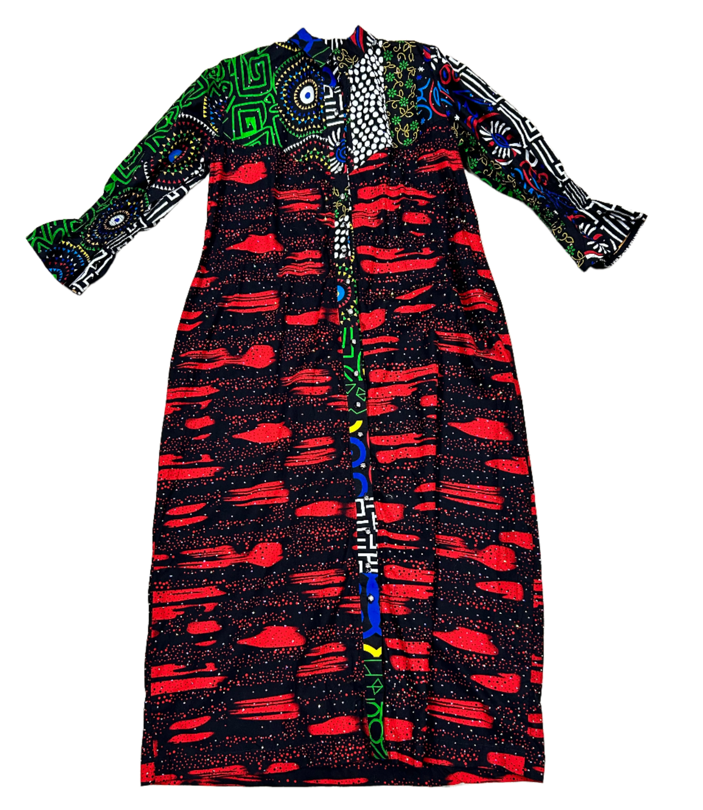 below waist red