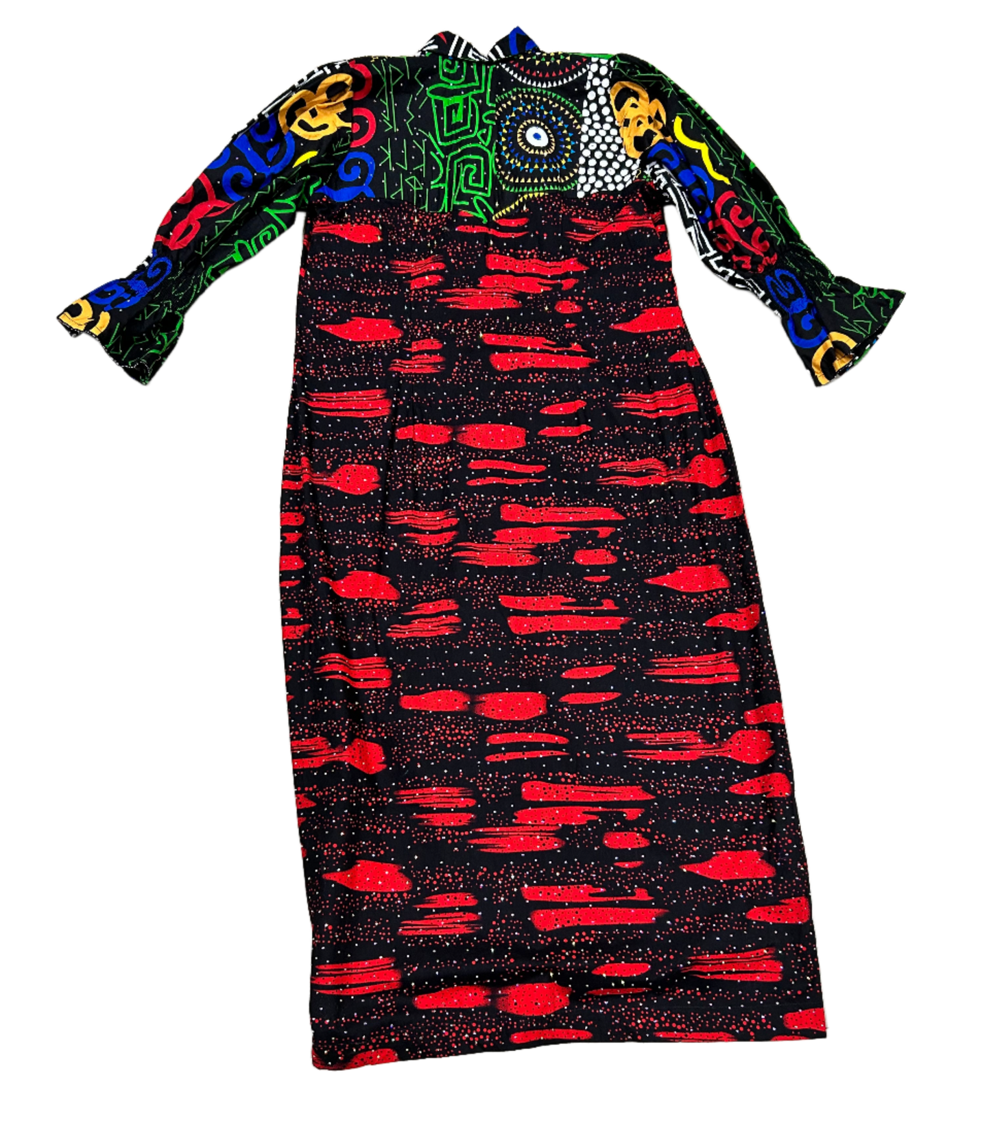 below waist red