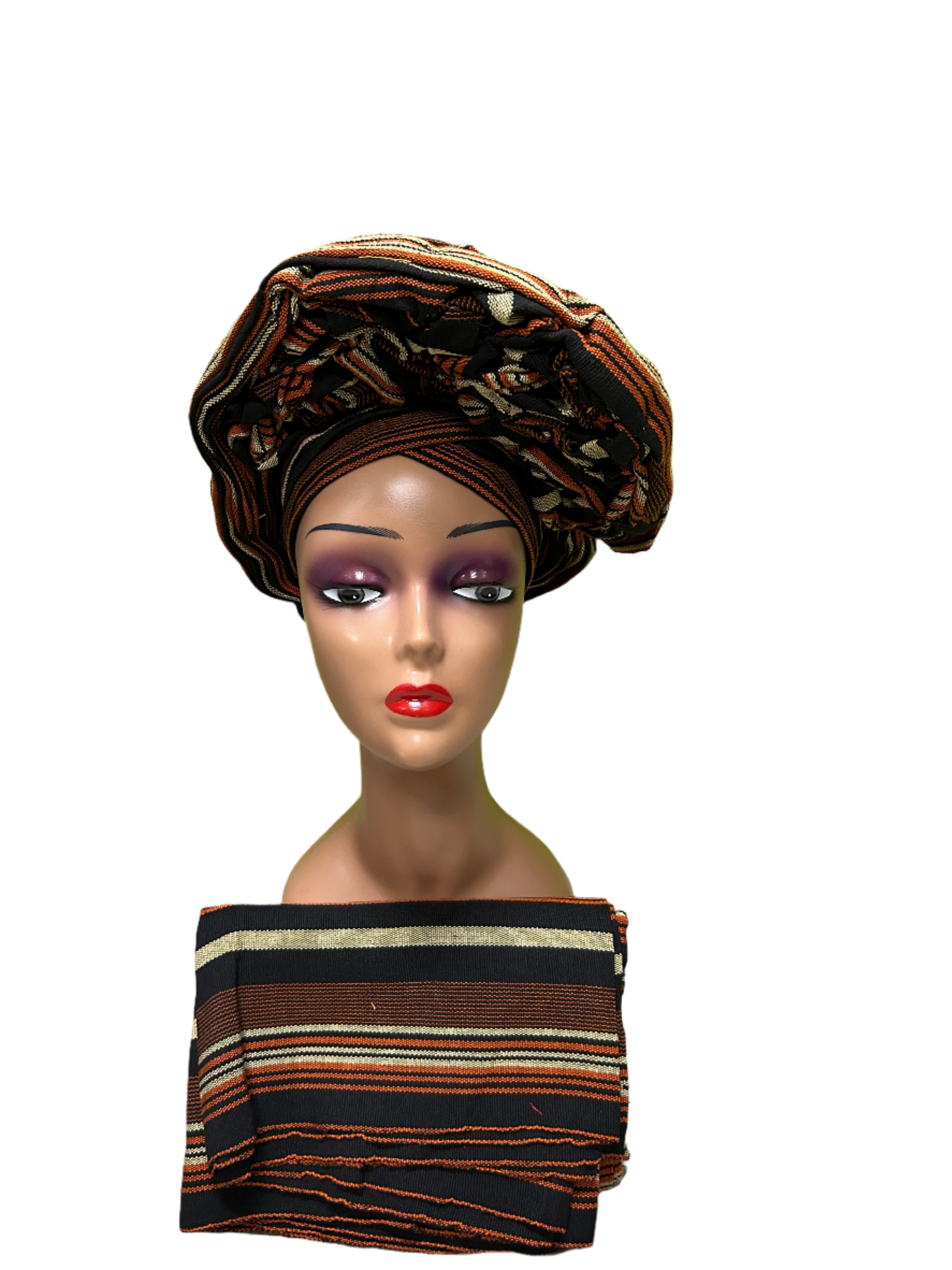 Aso-Oke Auto Gele