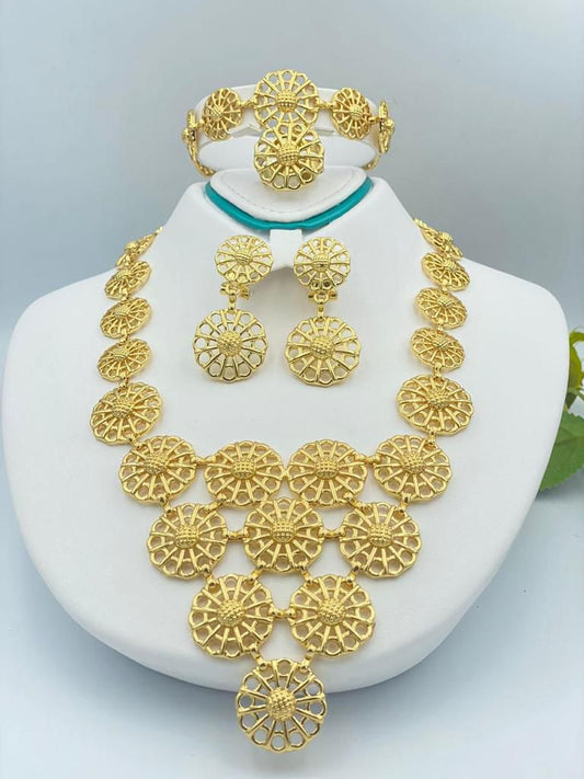 Combine (Ear Ringing , Necklace, Jewelry bracelet)