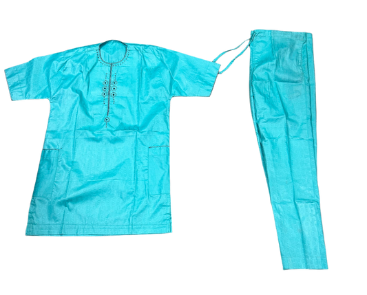 African man clothes ( guinea material) up& down