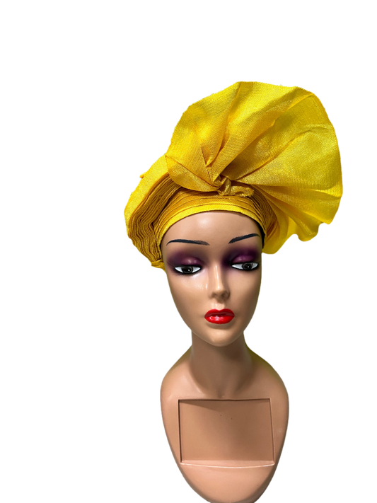 Aso-Oke Auto Gele