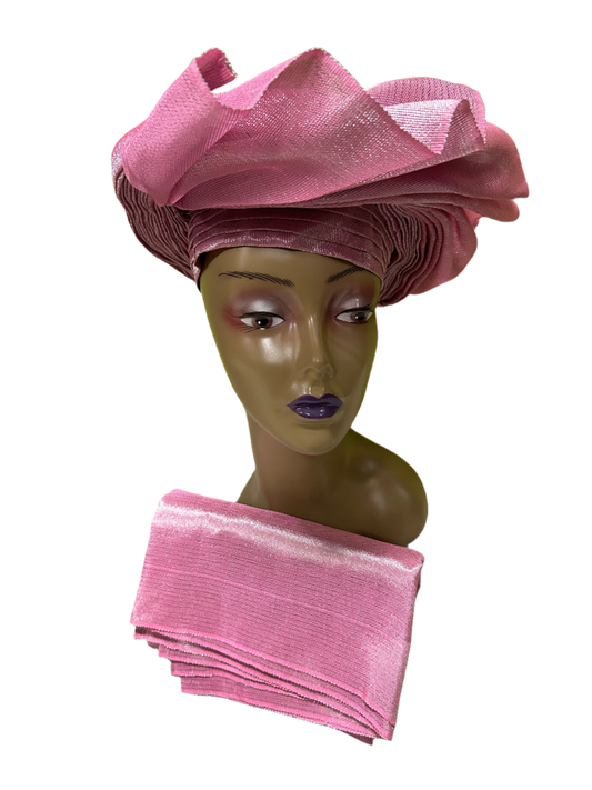 Aso-Oke Auto Gele