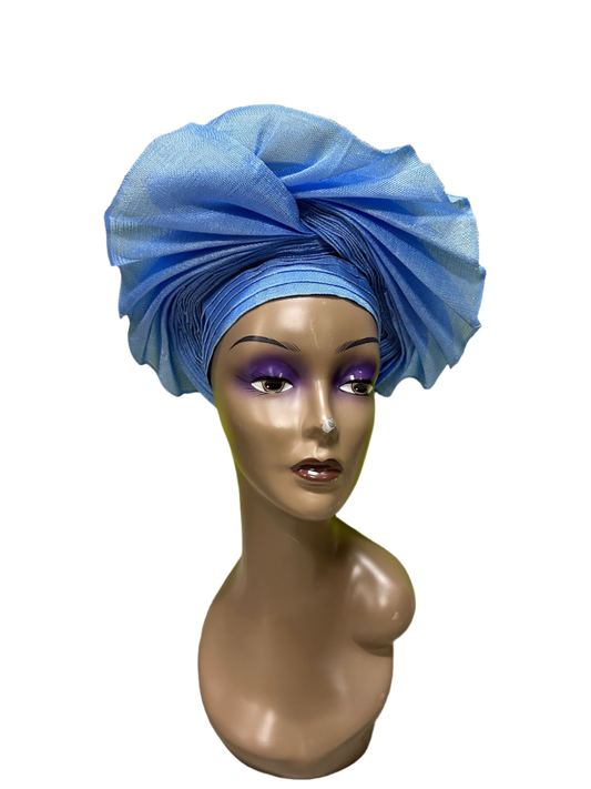 Aso-Oke Auto Gele