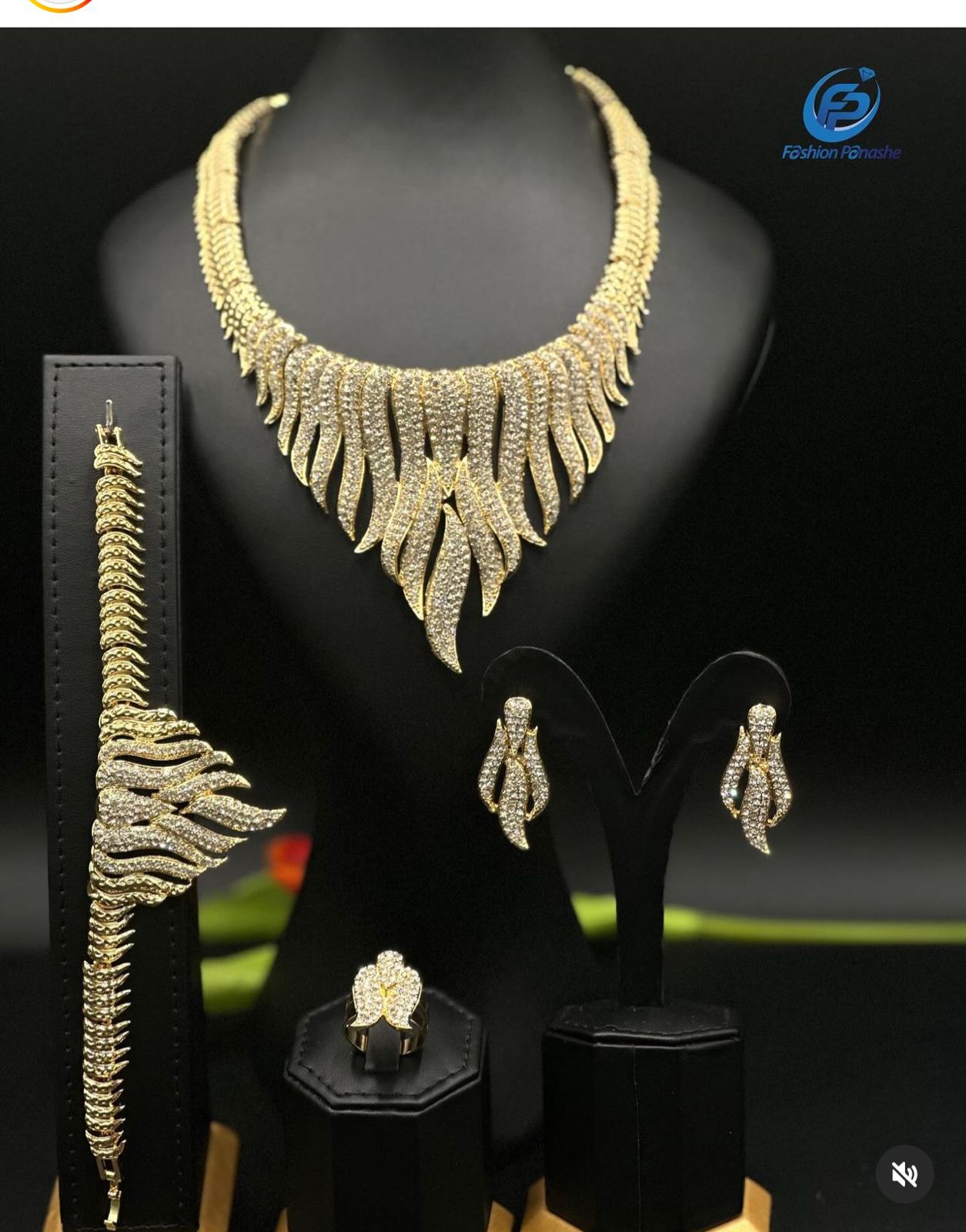 4 set of fire jewelry