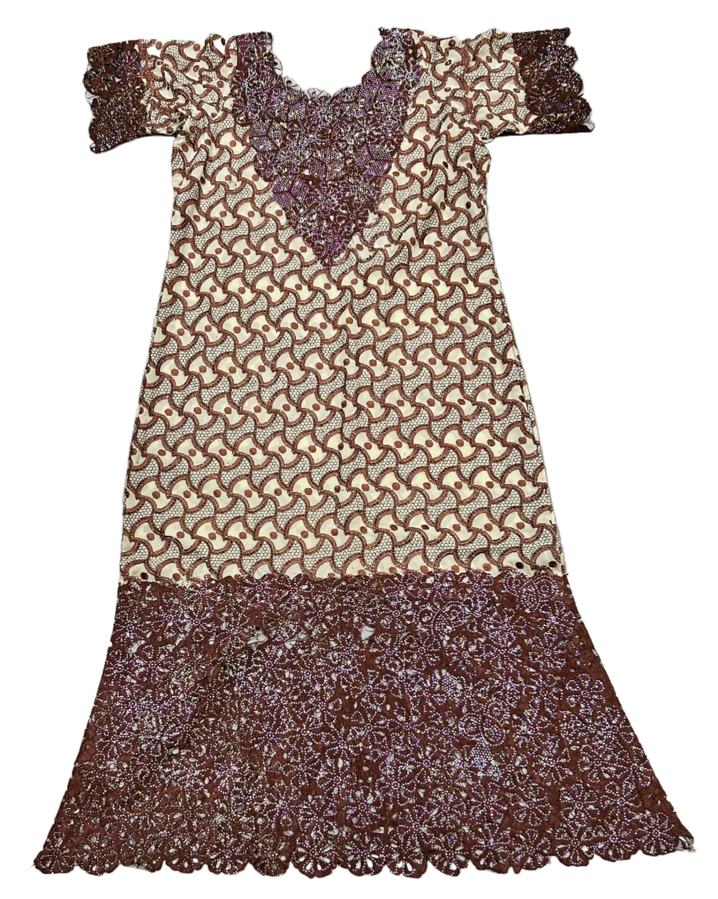 brown crystals