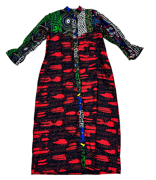 below waist red